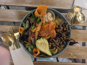  at Balino Yoga Café  in Sevilla