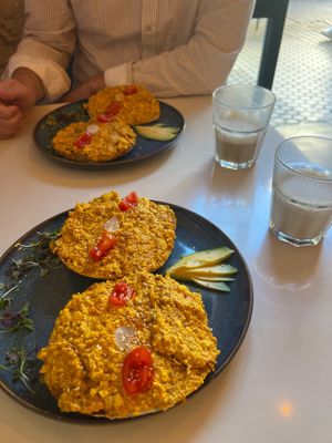 Scrambled tofu  at Balino Yoga Café  in Sevilla