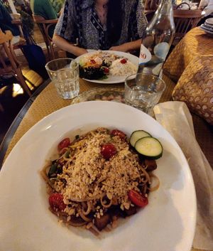 Pad thai at PSI in Lisbon