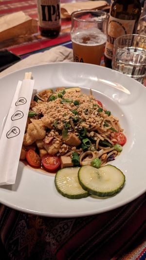 Pad Thai at PSI in Lisbon