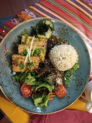 Tofu Grelhado / Grilled Tofu at PSI in Lisbon