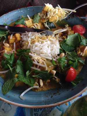 Laksa curry at PSI in Lisbon