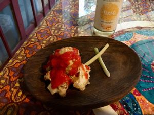 Cauliflower bites  at PSI in Lisbon