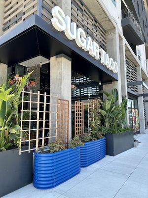 Restaurant Front  at Sugar Taco in Long Beach