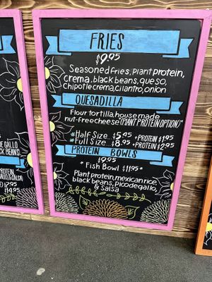 Extras Menu  at Sugar Taco in Long Beach