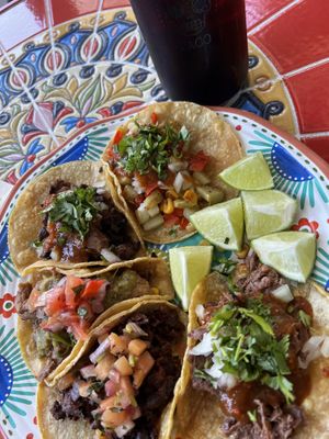 Tacos various!  at Sugar Taco in Long Beach