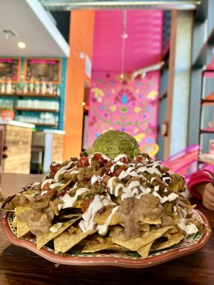 Gordo nachos  #Veganuary at Sugar Taco in Long Beach