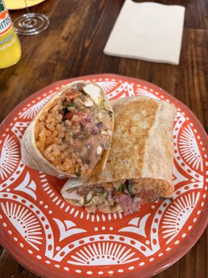 Fish burrito  at Sugar Taco in Long Beach