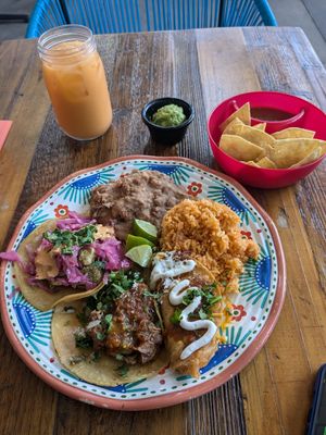My lunch at Sugar Taco in Long Beach