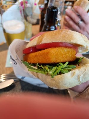 backvisch italian style (vegan) at Kannelloni Beach in Juist