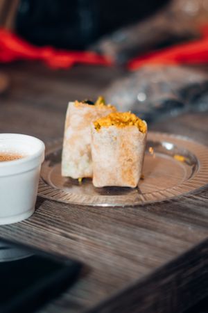 burritos at Appus Cafe - Palo Verde Ave in Long Beach