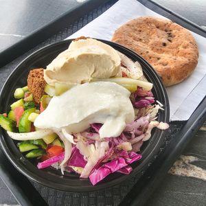 Falafel Bowl at Caffé Noor in Simi Valley