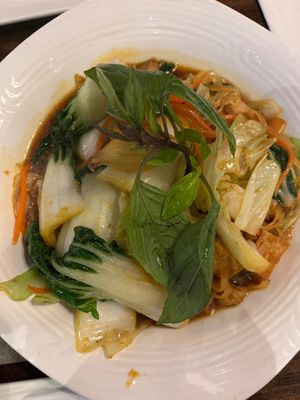 Malaysian noodles at Happy Flower Eatery and Boba in Sunnyvale