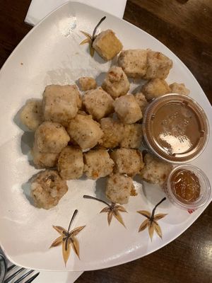 Crispy tofu at Happy Flower Eatery and Boba in Sunnyvale