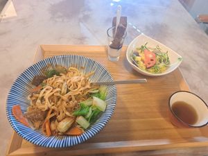 Seseme noodles from the set menu at Starry X Sky Art Vegan Village - Maybe closed in New Taipei City