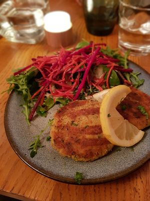 Falafels at Le Grenier de Notre Dame in Paris