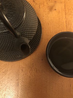 Jasmine tea  at Le Grenier de Notre Dame in Paris