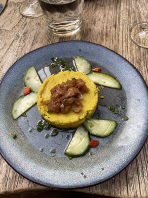 Foie gras   at Le Grenier de Notre Dame in Paris