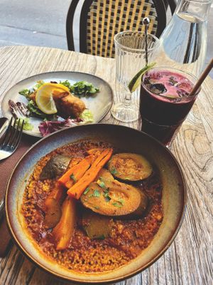 cuscus  at Le Grenier de Notre Dame in Paris