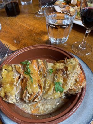 Le gratin dauphinois   at Le Grenier de Notre Dame in Paris