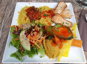 L'assiette ZEN at Le Grenier de Notre Dame in Paris