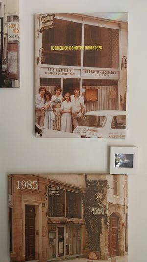 "Cerealian" and vegetarian restaurant in Paris since 1978 ! at Le Grenier de Notre Dame in Paris