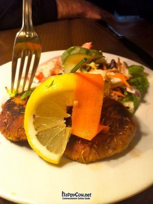 Falafel at Le Grenier de Notre Dame in Paris