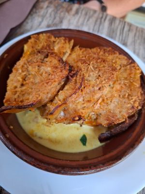 Potatoes and sweet potatoes at Le Grenier de Notre Dame in Paris