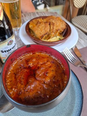 Tofu and veggies at Le Grenier de Notre Dame in Paris