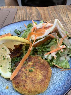 Falafel app at Le Grenier de Notre Dame in Paris