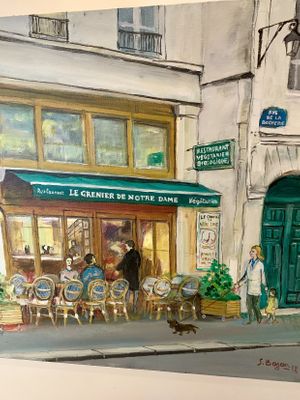 The place at Le Grenier de Notre Dame in Paris