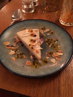 Cheesecake  at Le Grenier de Notre Dame in Paris