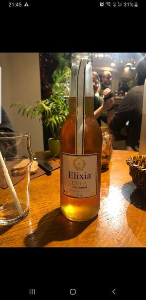 Refri organic cola at Le Grenier de Notre Dame in Paris