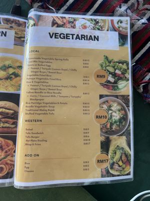 Menu april  at Beach Shack Chalet in Tioman Island