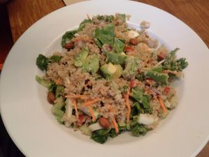 quinoa power salad at Veggie Grill by Next Level - The Dome in Hollywood