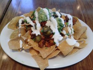 mondo nachos at Veggie Grill by Next Level - The Dome in Hollywood