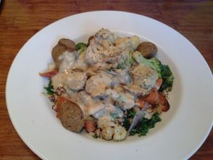 Bombay bowl at Veggie Grill by Next Level - The Dome in Hollywood