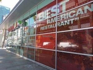 outside at Veggie Grill by Next Level - The Dome in Hollywood