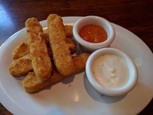 chicken fingers at Veggie Grill by Next Level - The Dome in Hollywood