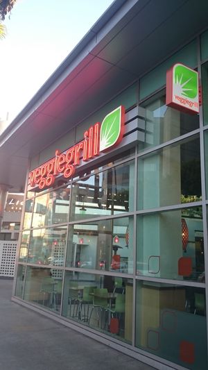 Outside at Veggie Grill by Next Level - The Dome in Hollywood