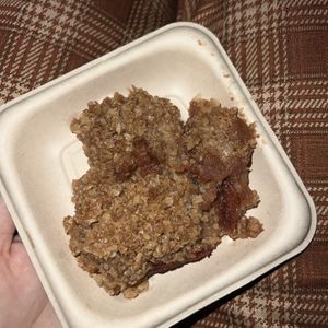 apple crumble  at Veggie Grill by Next Level - The Dome in Hollywood