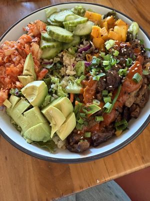 Kimchi bowl   at Veggie Grill by Next Level - The Dome in Hollywood