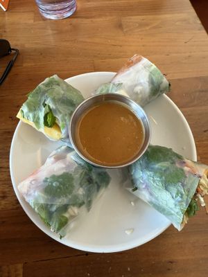 Fresh spring rolls   at Veggie Grill by Next Level - The Dome in Hollywood