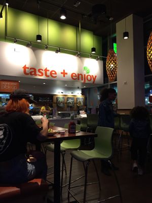 Nice ambient  at Veggie Grill by Next Level - The Dome in Hollywood