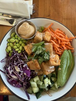 Tofu Zen Bowl  at Next Level Veggie Grill - The Dome in Hollywood