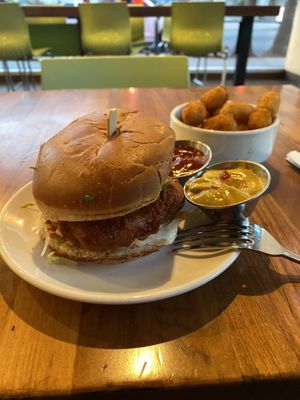 Y’all Already Know - Tots and Buffalo Bomber - Devoured!  at Next Level Veggie Grill - The Dome in Hollywood
