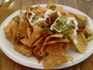 nachos at Veggie Grill by Next Level - The Dome in Hollywood