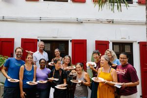 Cooking classes during retreats at Feather Leaf Inn in St Croix