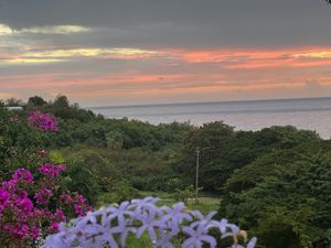 View from the Inn at Feather Leaf Inn in St Croix