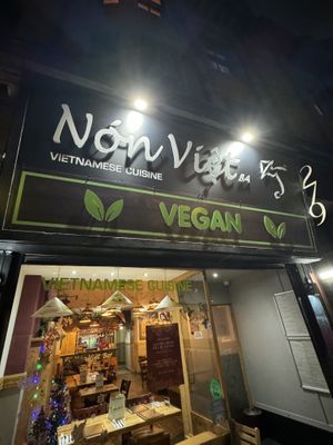 Ootisde   at Non Viet Vegan in Glasgow